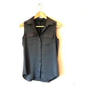 Beautiful Silky Sleeveless Blouse